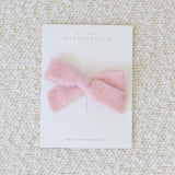 Knit Bow // Sweet Pink