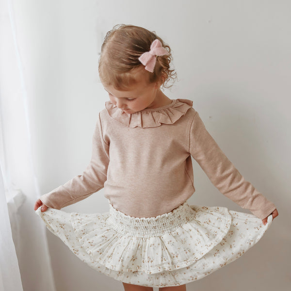 Knit Bow // Sweet Pink