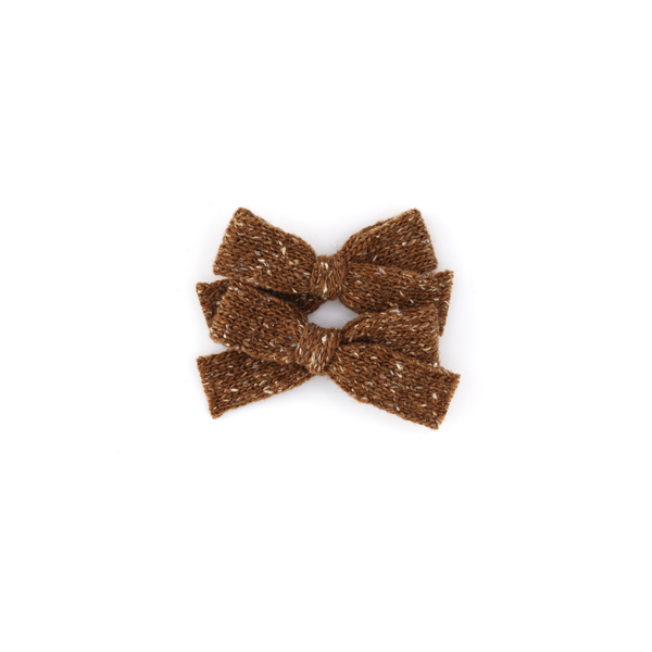 Knit Pigtails // Brownie
