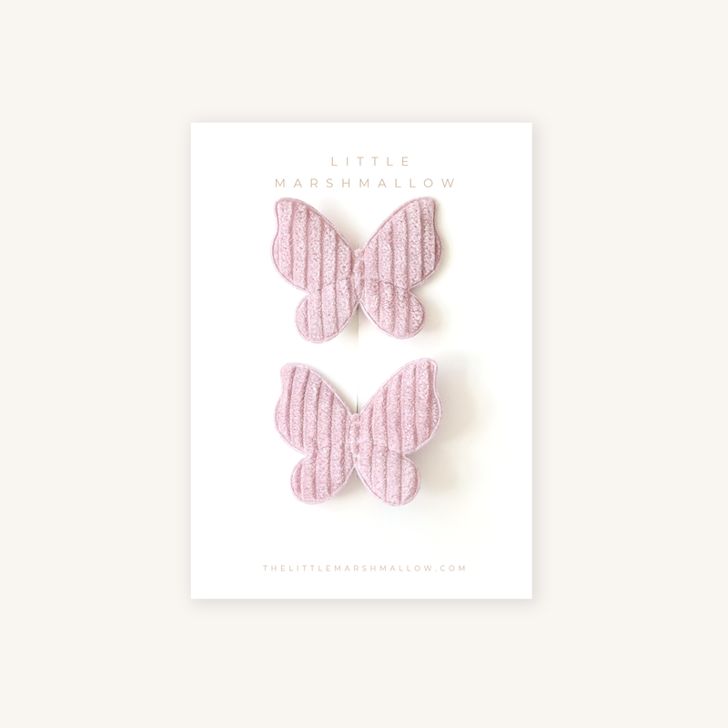 Butterfly Clip Pigtail // Mauve Haze