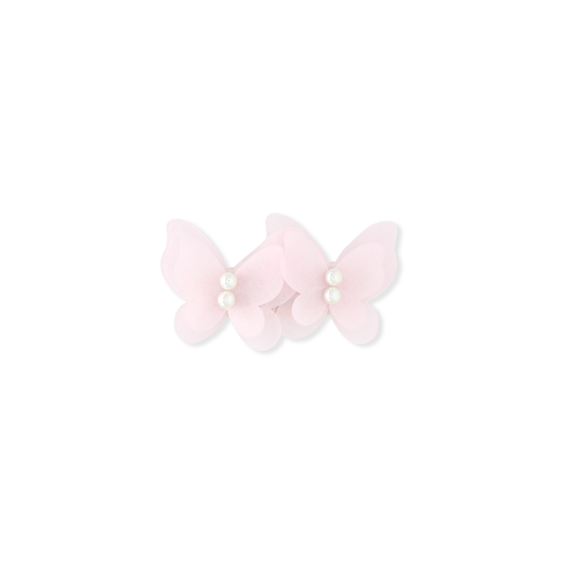 Double Butterfly Clip // Fairy Pink