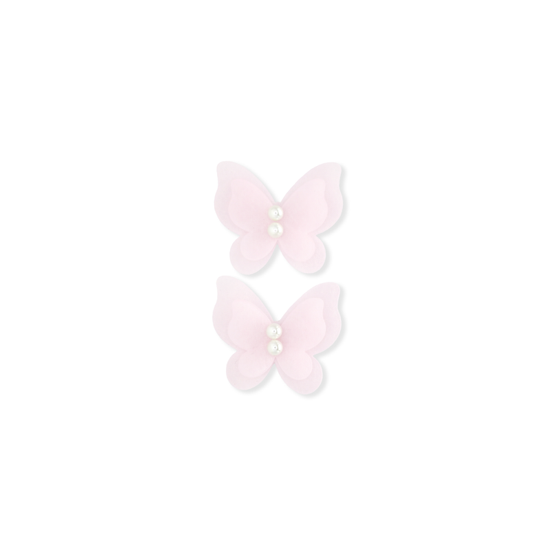 Butterfly Clip Pigtail // Fairy Pink