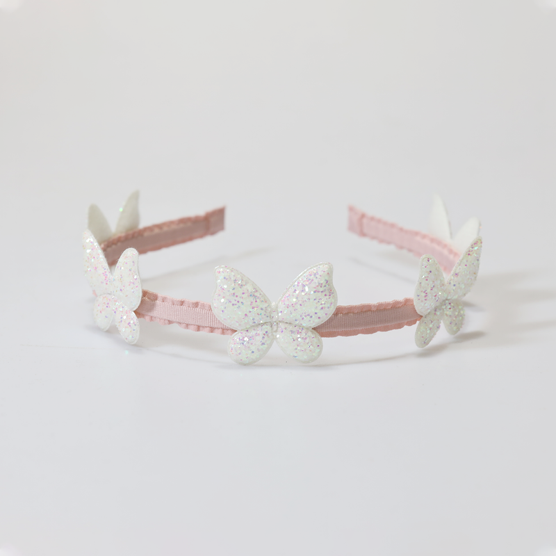 Butterfly Headband // Opal Glitter