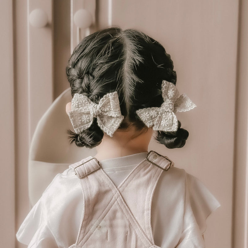 Lace Pigtail Set // Rosalie