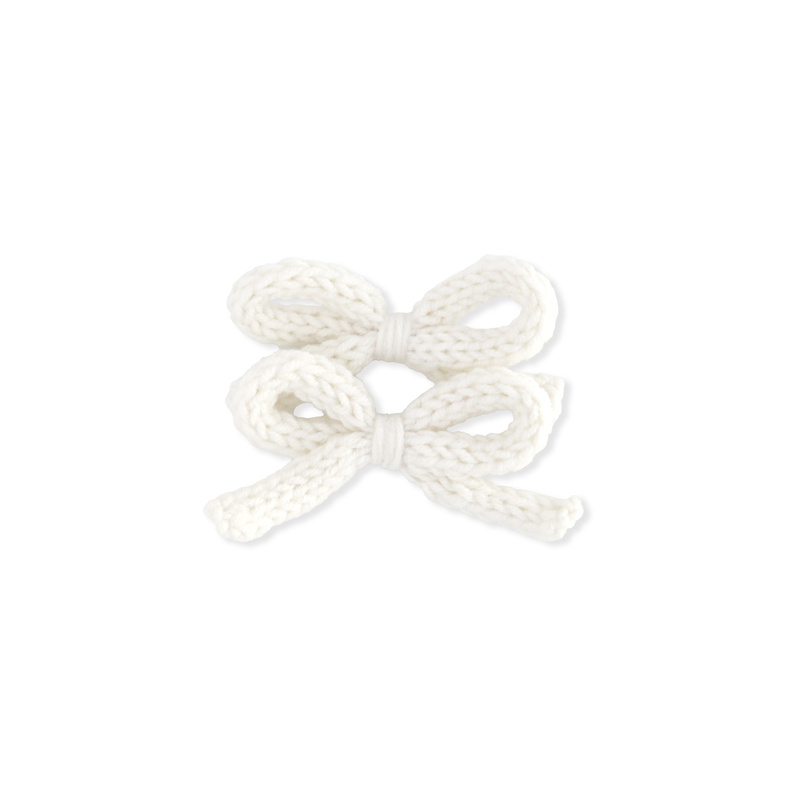 Crochet Ribbon Pigtail Set // Magnolia