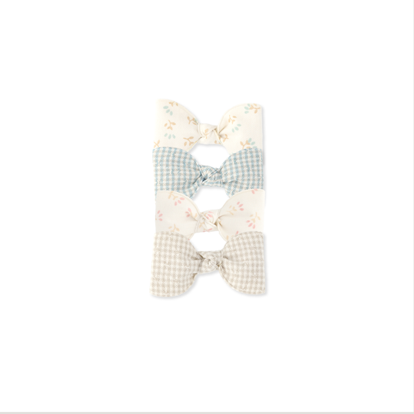 Petite Bow Set // Gingham & Floral