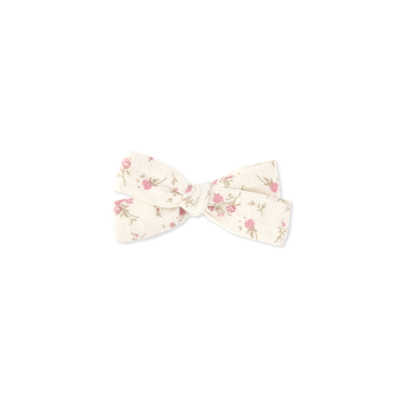 Petite Classic Bow // Rosy Vine Floral