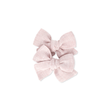 Pinwheel Pigtail Set // Whipped Pink